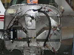 ADC filter box on firewall at left of photo Empty Firewall.JPG